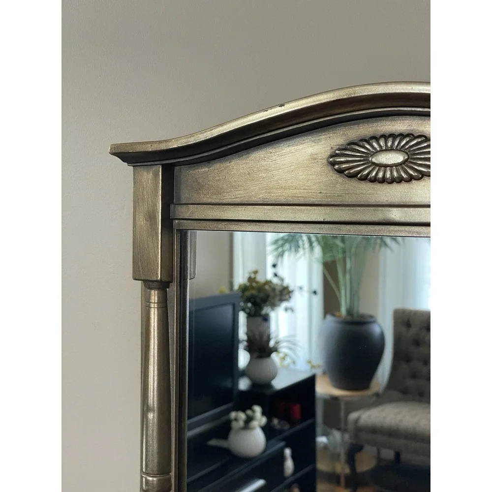 Vintage Syroco Mirror With Gold Frame 13 X 23